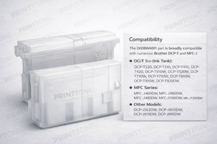 Ink Absorber BOX Waste / Waste Pad (Original)For Brother DCP-T310 / T510W / T710 (D00BWA001)