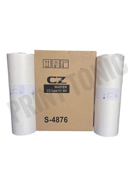 CZ A4 Master Roll compatible for RISO CZ Duplicator White White Ink Toner